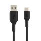 Belkin® 3.3-Foot BOOST UP CHARGE™ USB-C® to USB-A Cable (Black)