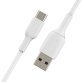 Belkin® 6.6-Foot BOOST UP CHARGE™ USB-C® to USB-A Cable (White)