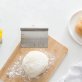 Better Houseware Dough Scraper/Cutter, Silver