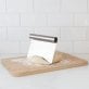 Better Houseware Dough Scraper/Cutter, Silver