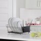 Better Houseware 2-Piece Dish Drainer (Stainless Steel)