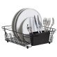 Better Houseware 2-Piece Dish Drainer (Black)