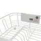 Better Houseware 2-Piece Dish Drainer (White)