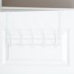 Better Houseware White 2-Tier Over-Door Hook Rack