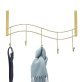 Better Houseware Brass Over-Door Hook Rack