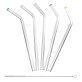 Better Houseware Glass Straws with Cleaning Brush, Set of 5 (Extra-Wide)