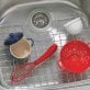 Better Houseware D-Shape Sink Protector (Stainless Steel)