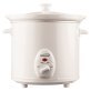 Brentwood® 3-Qt. 170-Watt Stainless Steel Slow Cooker (White)