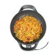 Brentwood® 13-Inch Non-Stick Flat-Bottom Electric Wok Skillet with Vented Glass Lid