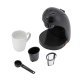 Brentwood® Single-Serve Drip Coffee Maker with Ceramic Mug (Black)