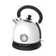 Frigidaire® 1,500-Watt 1.9-Qt. Retro Porcelain Electric Kettle with Temperature Gauge, Automatic Shutoff (White)