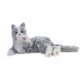 Joy For All® Companion Pet Cat (Silver with White Mittens)