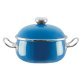 Vita® Enamel-on-Steel Covered Dutch Oven (5.8 Qt.; Blue)