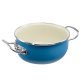 Vita® Enamel-on-Steel Covered Dutch Oven (6 Quart; Blue)