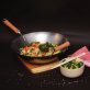 Joyce Chen® Classic Series 14-In. Round Bottom Carbon Steel Wok with Birch Handles