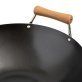 Joyce Chen® Classic Series Carbon Steel Nonstick Wok Set with Lid and Birch Handles, 4 Pieces, 14-In.