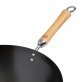 Joyce Chen® Classic Series Carbon Steel Nonstick Wok Set with Lid and Birch Handles, 4 Pieces, 14-In.