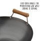 Joyce Chen® Classic Series 14-In. Carbon Steel Wok with Birch Handles