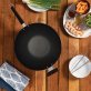 Joyce Chen® Professional Series Carbon Steel Excalibur® Nonstick Wok with Phenolic Handles, 14-In.