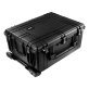 Eylar® SA00007 XXL Waterproof and Shockproof Gear Hard Transport Roller Case with Foam Insert, Black