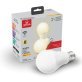 Globe Electric A19-Shape E26-Base Wi-Fi® Smart Dimmable Soft-White 60-Watt-Equivalent Frosted LED Light Bulbs, 2 Pack