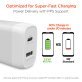 HyperGear® SpeedBoost 25-Watt PD Dual-Output Lightning® Wall Charger Kit