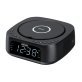 JENSEN® Stereo Digital Dual-Alarm Clock with Top-Loading CD Player, FM Tuner, USB Charging Port, and Battery Backup