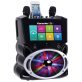 Karaoke USA™ Complete Wi-Fi® Bluetooth® Karaoke Machine with 9-Inch Touch Screen