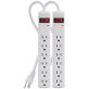 Belkin® 6-Outlet Surge Protectors, 2 pk