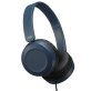 JVC® On-Ear Wired Headphones with Microphone (Blue)