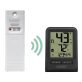 La Crosse Technology® Battery-Powered LCD Wireless 2-Piece Digital Weather Thermometer Station with Hygrometer