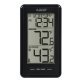 La Crosse Technology® Battery-Powered LCD Wireless 2-Piece Digital Weather Thermometer Station with Hygrometer and Calendar