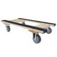 Monster Trucks® Wood 4-Wheel Dolly, Piano H Style