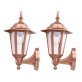 MAXSA® Innovations Battery-Powered Motion-Activated Plastic LED Wall Sconce (2 Pack; Copper)