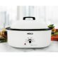 NESCO® 18-Qt. 1,450-Watt Roaster with Porcelain Cookwell (White)