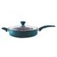 Taste of Home® 4-Qt. Non-Stick Aluminum Sauté Pan with Lid and Helper Handle, Sea Green