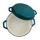 Taste of Home® 7-Qt. Enameled Cast Iron Dutch Oven with Grill Lid, Sea Green