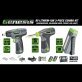 Genesis™ 8-Volt Li-Ion 3-Piece Cordless Tool Kit with Screwdriver, Soldering Iron, and Pocket LED Light