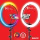 Bower® RGB Selfie Ring Light Studio Kit with Wireless Remote Control and Tripod (16 In.)