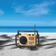 Sangean® LUNCHBOX Portable FM/AM Ultra-Rugged Utility Worksite Digital Radio (Yellow)