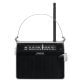 Sangean® PR-D6 Retro AM/FM Portable Analog-Tuning Radio with Strap