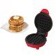 Starfrit® 4-In. Electric Mini Waffle Maker, Red