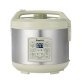 Starfrit® 14-Cup Low-Carb Electric Rice Cooker, Green/Gray - with 7 Presets