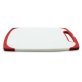 Starfrit® Antibacterial Cutting Board 10"x6", Red/White