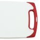 Starfrit® Antibacterial Cutting Board 10"x6", Red/White