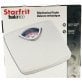 Starfrit Balance® Mechanical Nonslip Surface 280-lb Capacity White Bathroom Scale