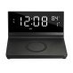 Supersonic® Dual Alarm Clock with 2-in-1 Wireless Charging