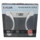 Taylor® Precision Products Instant Read 400-lb Capacity Glass and Metallic Bathroom Scale