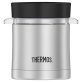 Thermos® 12-Oz. Stainless Steel Microwavable Food Jar with Stainless Steel Vacuum Insulated Sleeve