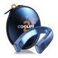 TORRAS® Portable Neck Fan, COOLIFY® 2 Personal Air Conditioner and Heater Bladeless 5,000 mAh Rechargeable (Ocean Blue)